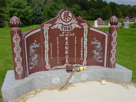 中式墳墓|墓地碑文的基本寫法 – Asian Memorial